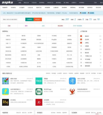 PHP網站分類目錄|網址導航大全系統源碼(帝國CMS+會員投稿)